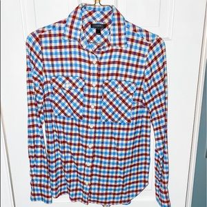 J. Crew fleece Flannel